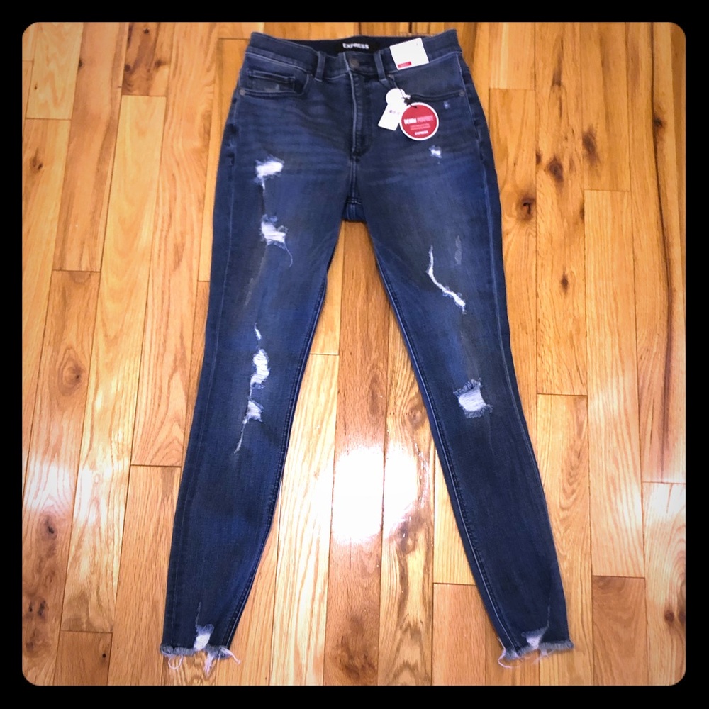 EXPRESS high rise ankle legging